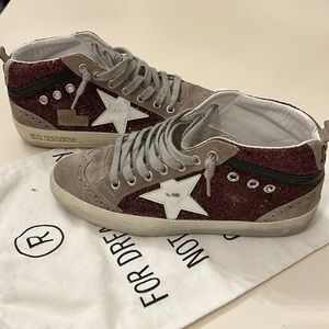 Golden Goose Midstar, Wingtip Accent, Better than New, Pristine Condition